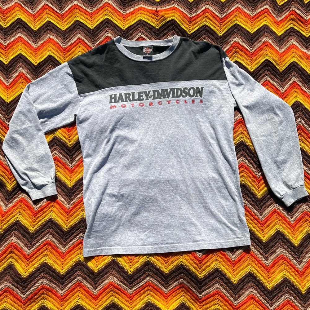 Harley Davidson Long Sleeve Shirt L
